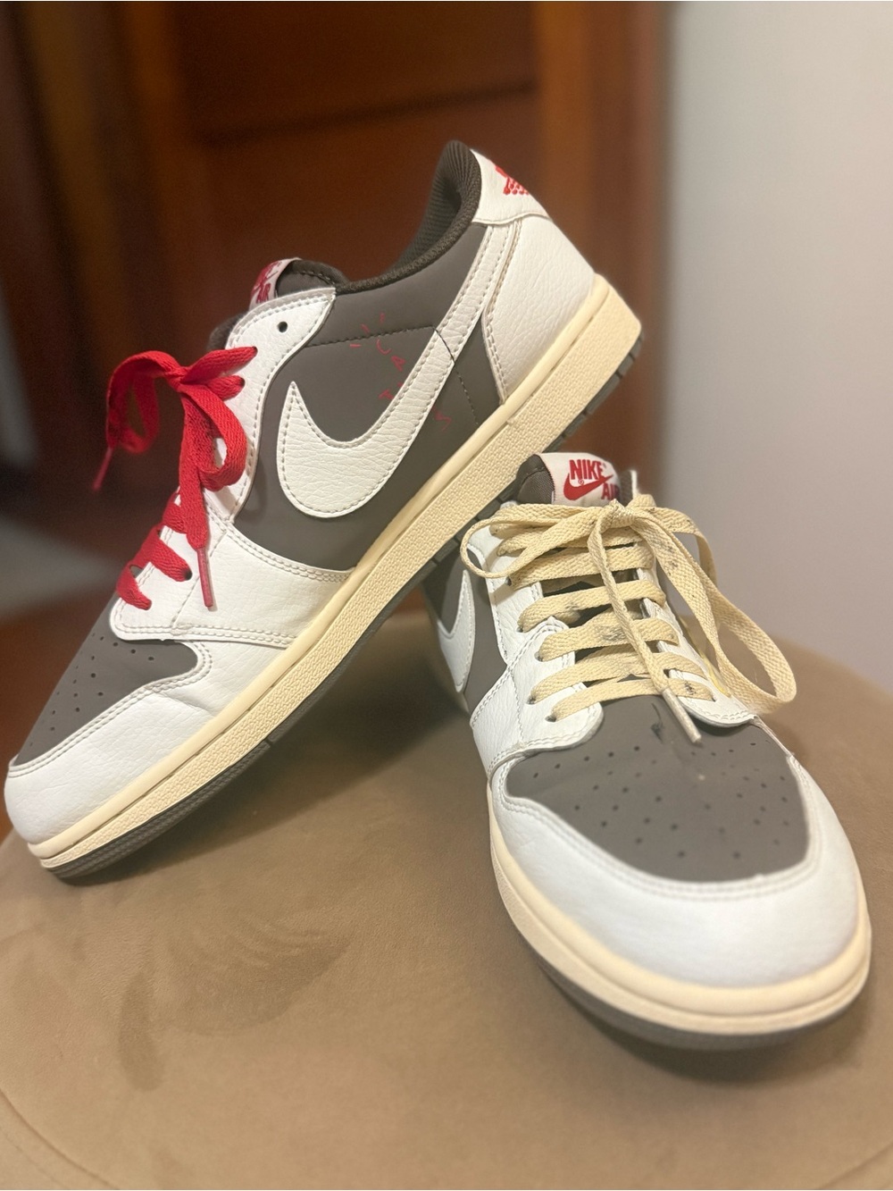 Travis Scott x Air Jordan 1 Low OG 'Reverse Mocha' Men's Size 12